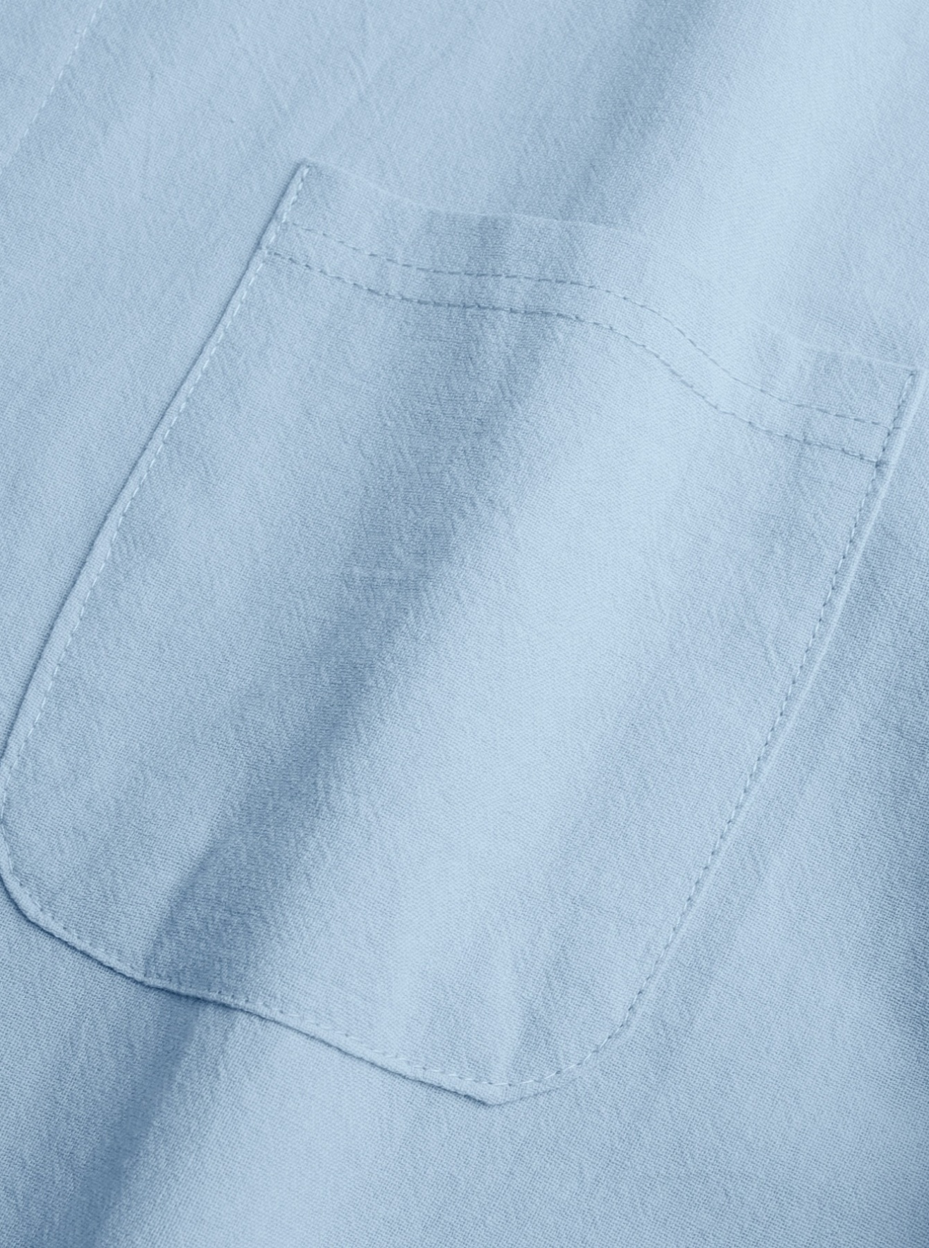 Men's Linen Blend Long Sleeve Shirt