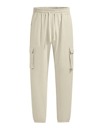 Men's Drawstring Cargo Jogger Pants